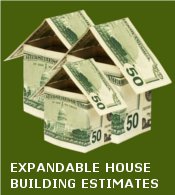 Expandable House Plan Building Estimates