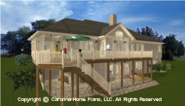 CR-3191 Hillside House Plan