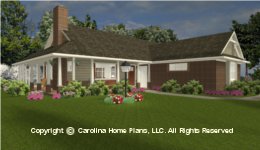 SG-1152 Small Brick House Plan