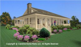 SG-1275 House Plan with Porches