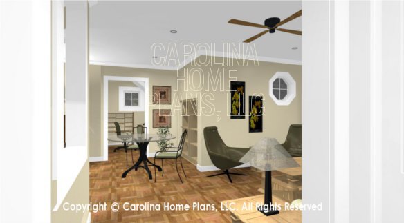 GAR-841 Hall to Dining & Living Room