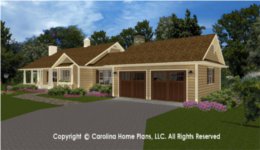 BS-1084-1660 House Plan with Garage
