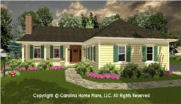 BS-1266-1574 House Plan with Garage
