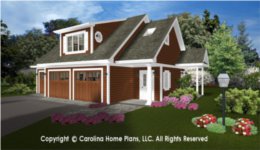 GAR-841 House Plan with Garage