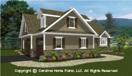 SG-1096 House plan with Garage