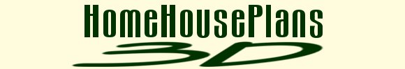 Home House Plans 3d Logo