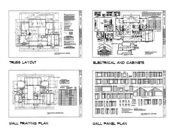 House plan sample drawings 3