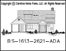 BS-1613-2621 House Plan At A Glance