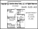 GAR-525 Floor Plan At A Glance