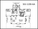 SG-1159 Floor Plan At A Glance