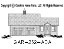 GAR-262 Garage Plan At A Glance