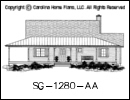 SG-1280 House Plan At A Glance