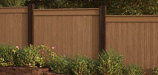 House plan product privacy fencing