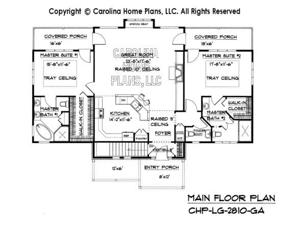 LG-2810 Main Floor Plan