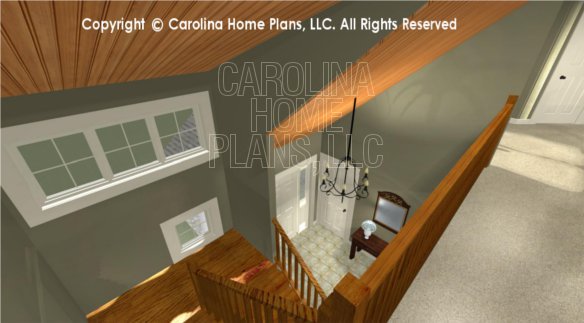 LG-2621 3D Loft to Stairs and Foyer