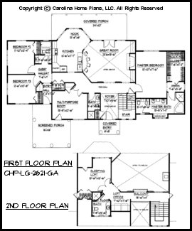 LG-2621 Floor Plans