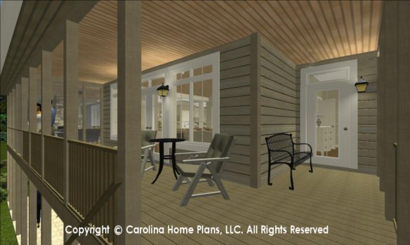 LG-2715 3D Covered Porch to Great Room