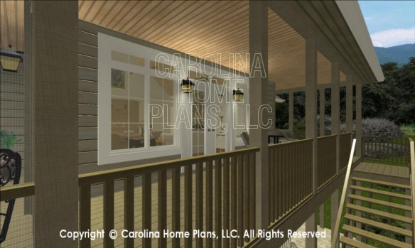 LG-2715 3D Covered Porch