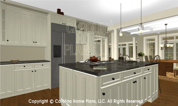 LG-2715 3D Kitchen Island