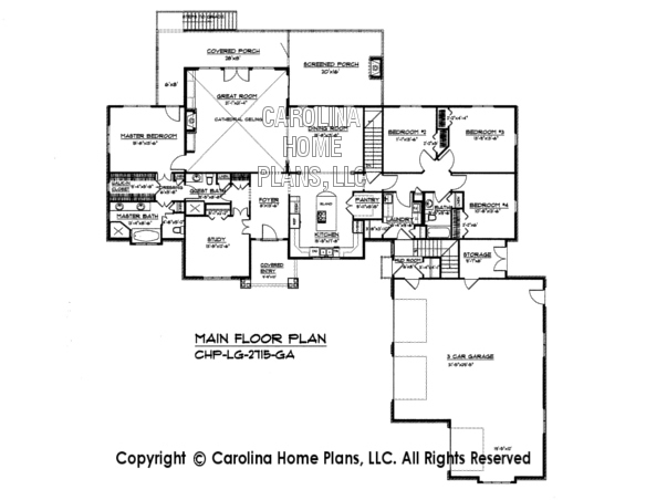 LG-2715 Main Floor Plan