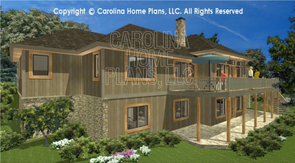 LG-3096 3D Back Left View