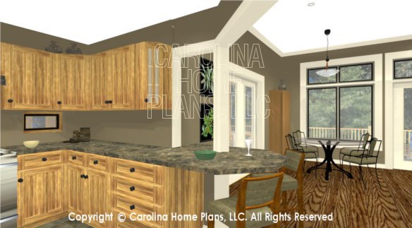 LG-3096 3D Kitchen to Dining