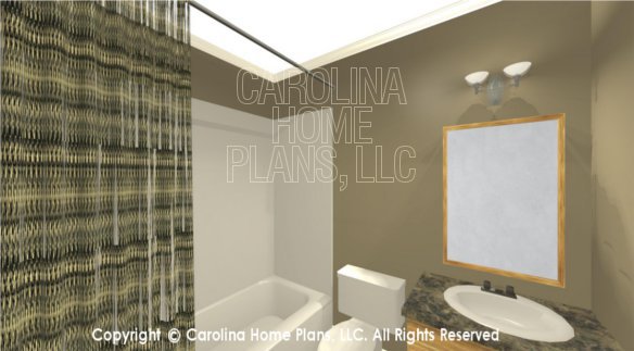 LG-3096 3D Lower Level Bath 3