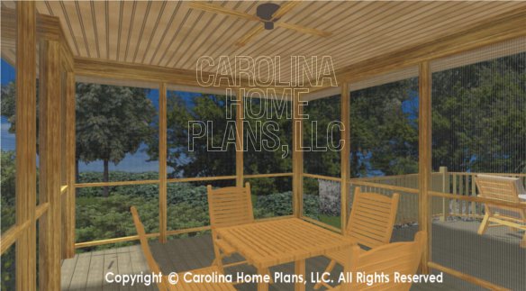LG-3096 3D Screened Porch