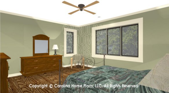 MS-1812 3D Master Bedroom View 1