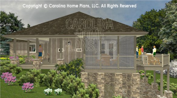 MS-1812 3D Wrap-around Porch