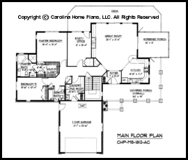 MS-1812 Main Floor Plan