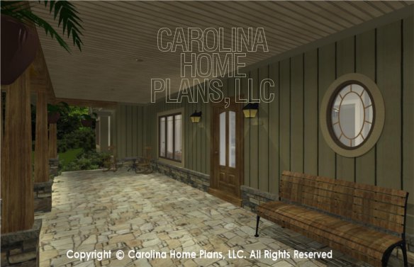 MS-2102-AC 3D Front Entry Porch
