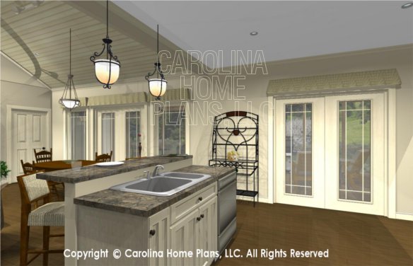 MS-2102-AC 3D Kitchen to Porch