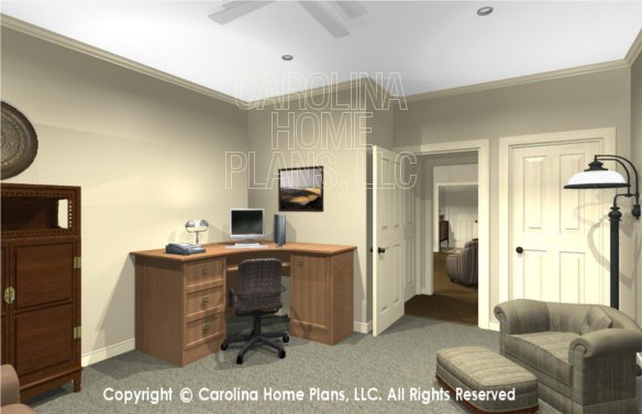 MS-2102-AC 3D Study to Great Room