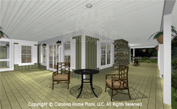 MS-2138-AC 3D Side Back Porch