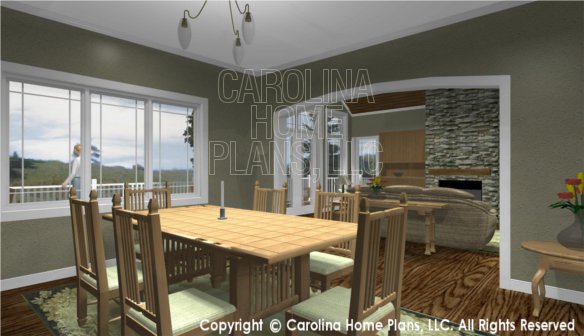MS-2144 3D DINING RM TO LIVING RM