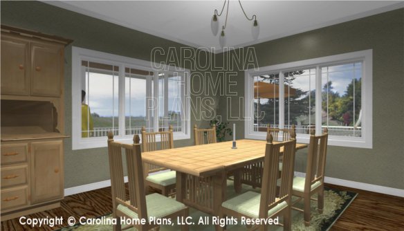 MS-2144 3D DINING RM TO PORCH