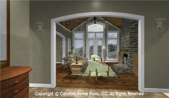 MS-2144 3D FOYER TO LIVING ROOM