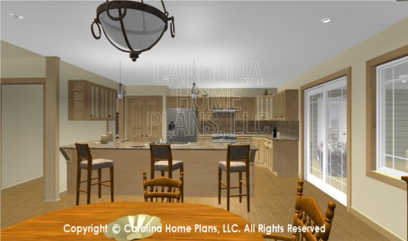 MS-2283-AC 3D Dining to Kitchen