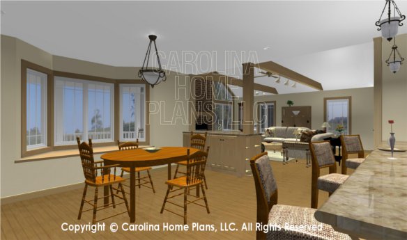 MS-2283-AC 3D Dining to Living Room