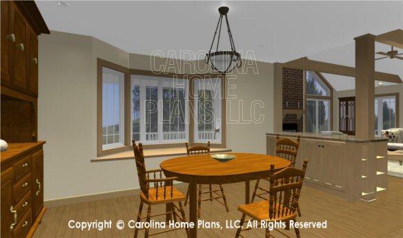 MS-2283-AC 3D Dining to Window Seat
