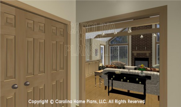 MS-2283-AC 3D Foyer to Living Room