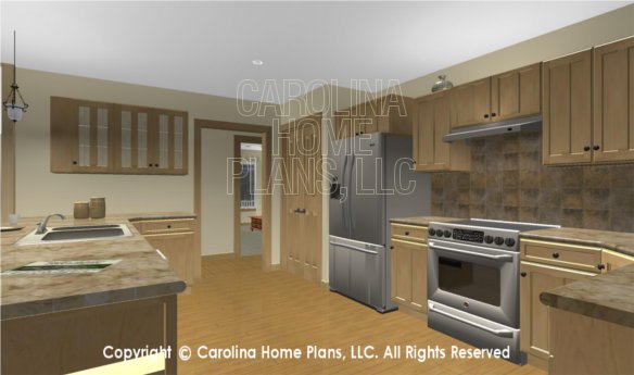 MS-2283-AC 3D Kitchen