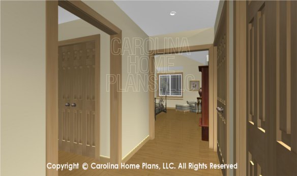 MS-2283-AC 3D Master Bedroom Dessing Closets