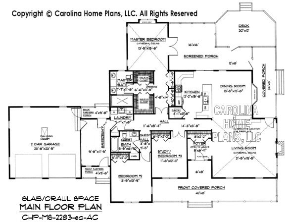 MS-2138 Main Floor Plan
