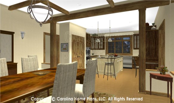 MS-2379 3D Dining to Kitchen