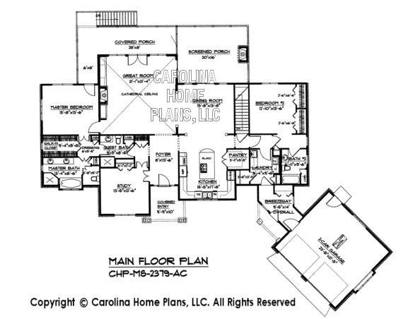 MS-2379 Main Floor Plan