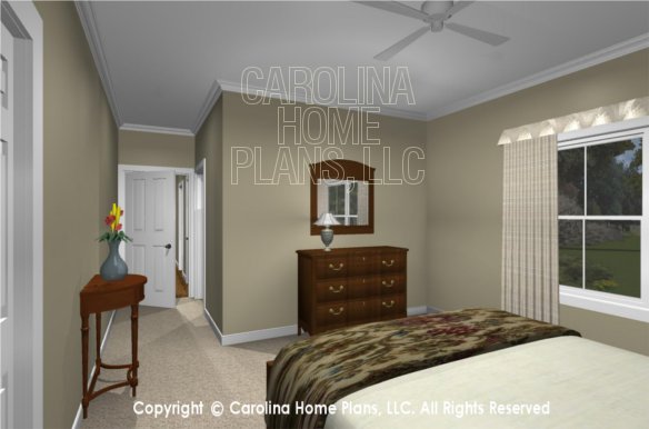 MS-2390-AC 3D Bedroom 2 to Bath