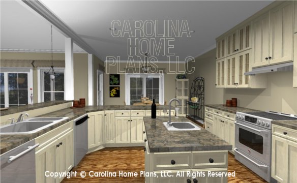 MS-2390-AC 3D Dining to Porch