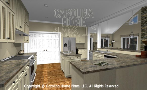 MS-2390-AC 3D Kitchen